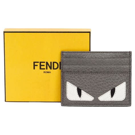 fendi monster card holder uk|fendi diagonal card holder.